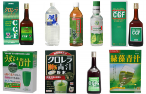 圖10.日本市場的小球藻飲料產(chǎn)品